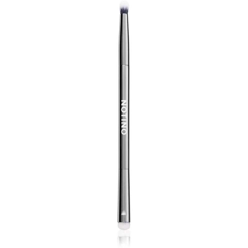 Notino Dual-End Detail Eye Brush 502 čopič za senčila za oči obojestranski 1 kos