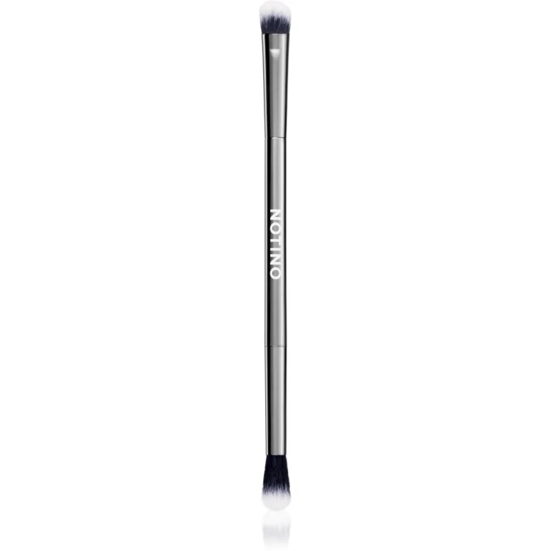 Notino Dual-End Eyeshadow Brush 501 čopič za senčila za oči obojestranski 1 kos