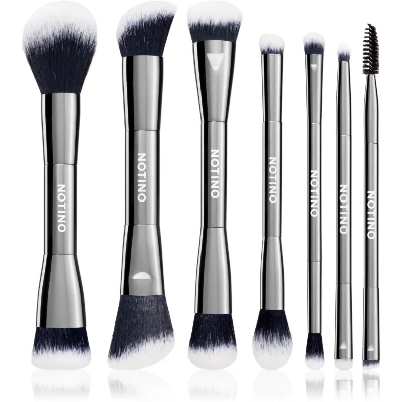Notino Dual-End Make-Up Brush Set set čopičev 7 kos