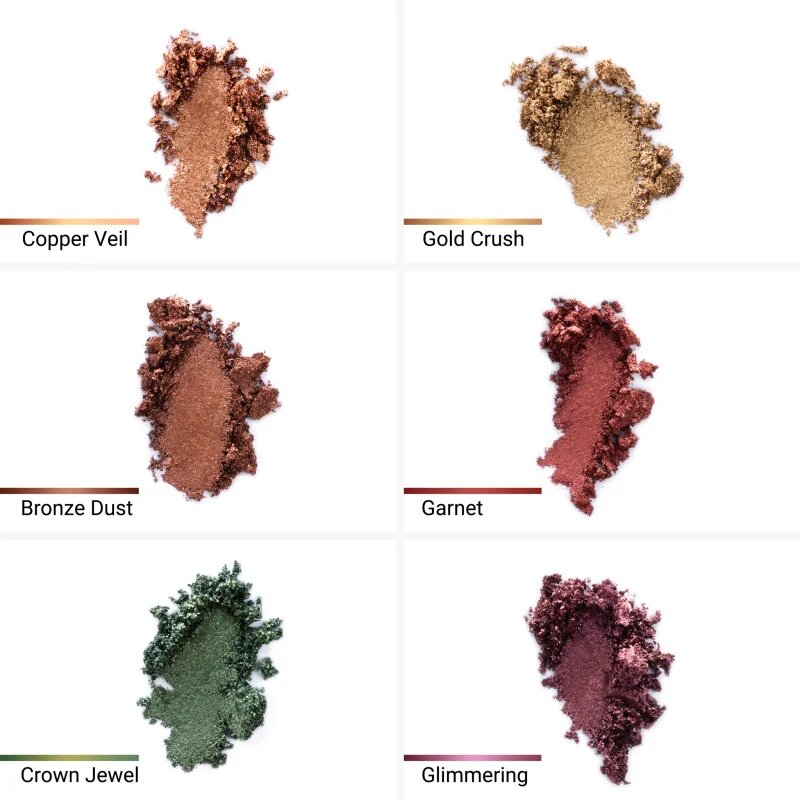 Notino Eyeshadow Palette paleta senčil za oči Evening Ember 9 g