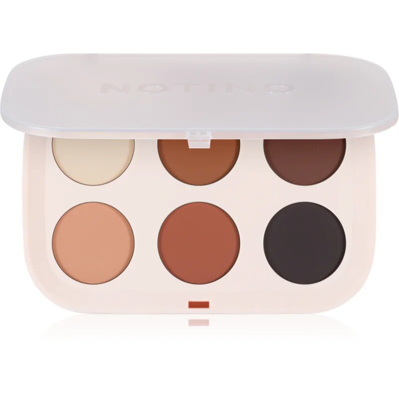 Notino Eyeshadow Palette paleta senčil za oči Warm Tone Harmony 9.9 g