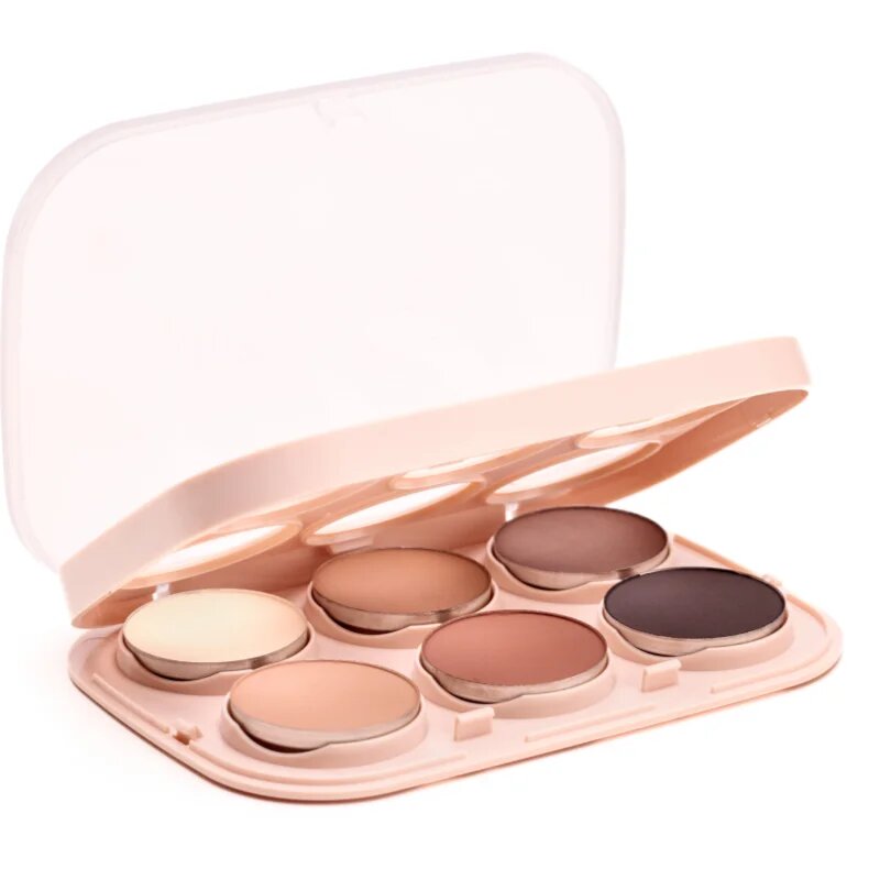 Notino Eyeshadow Palette paleta senčil za oči Warm Tone Harmony 9.9 g