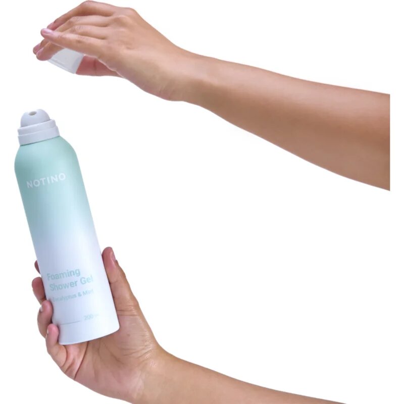 Notino Foaming Shower Gel Eucalyptus & Mint pena za prhanje 200 ml
