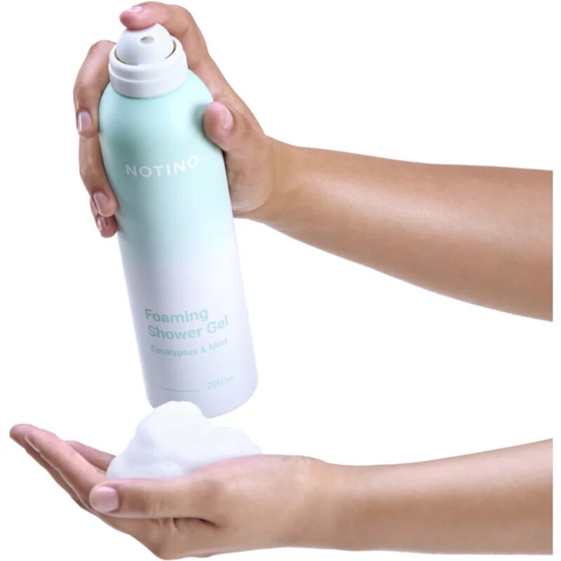 Notino Foaming Shower Gel Eucalyptus & Mint pena za prhanje 200 ml