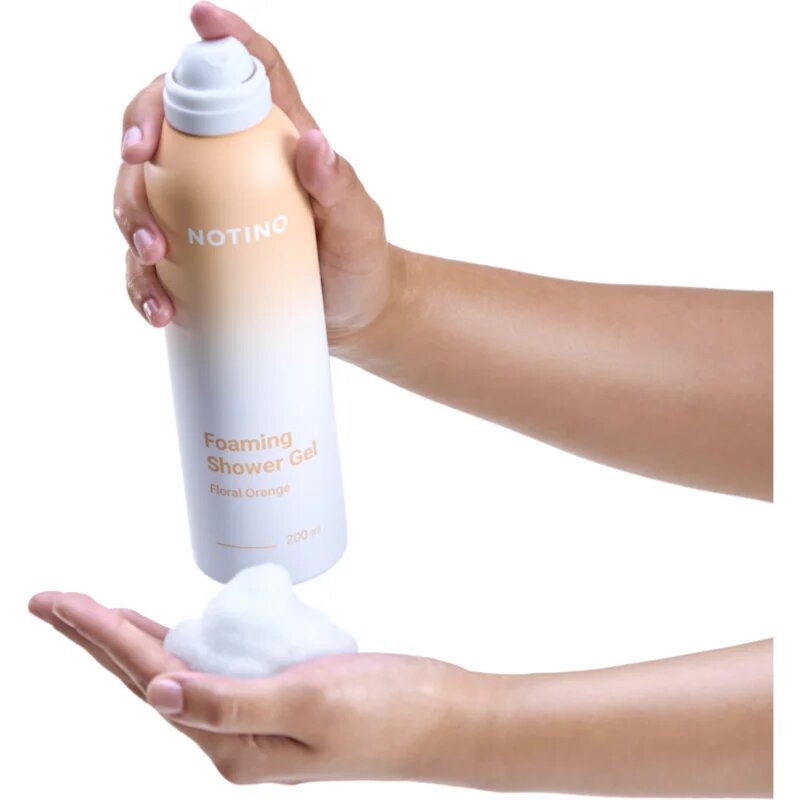 Notino Foaming Shower Gel Floral Orange pena za prhanje 200 ml