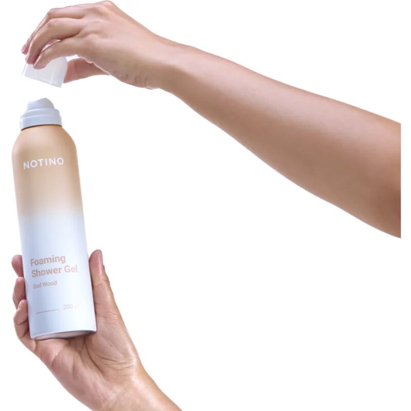 Notino Foaming Shower Gel Oud Wood pena za prhanje 200 ml