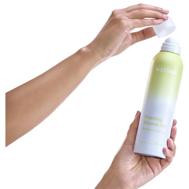 Notino Foaming Shower Gel Rosemary & Ginger pena za prhanje 200 ml