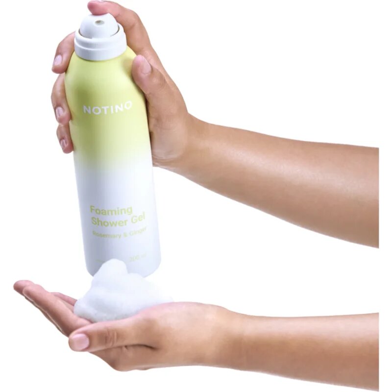 Notino Foaming Shower Gel Rosemary & Ginger pena za prhanje 200 ml