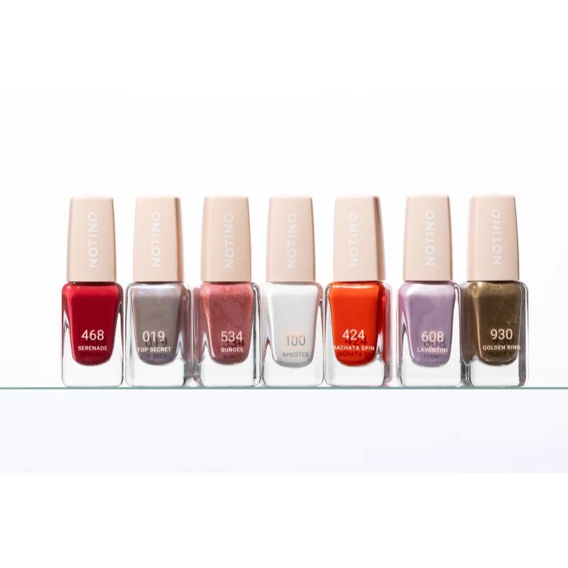 Notino Gel Effect Nail Polish lak za nohte z gel učinkom 100 Ghosted 10 ml