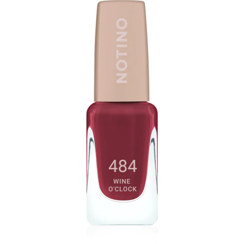 Notino Gel Effect Nail Polish lak za nohte z gel učinkom 484 Wine O'Clock 10 ml