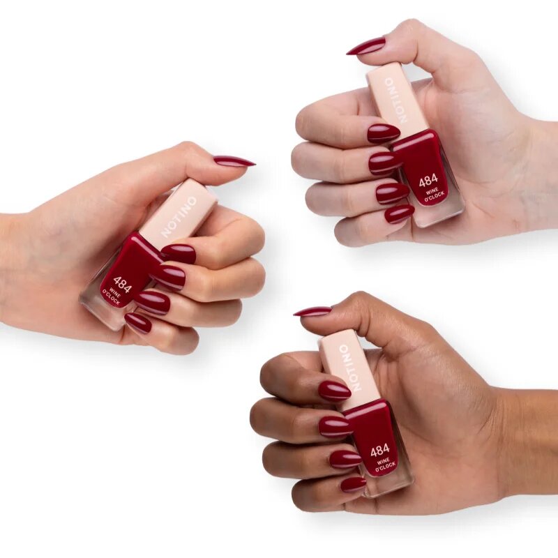 Notino Gel Effect Nail Polish lak za nohte z gel učinkom 484 Wine O'Clock 10 ml