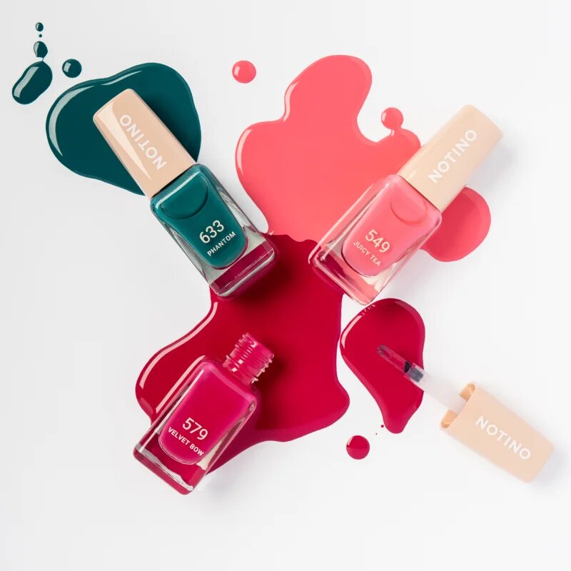 Notino Gel Effect Nail Polish lak za nohte z gel učinkom 549 Juicy Tea 10 ml