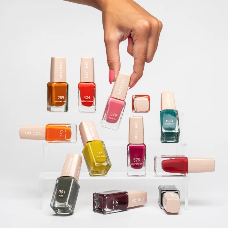 Notino Gel Effect Nail Polish lak za nohte z gel učinkom 549 Juicy Tea 10 ml