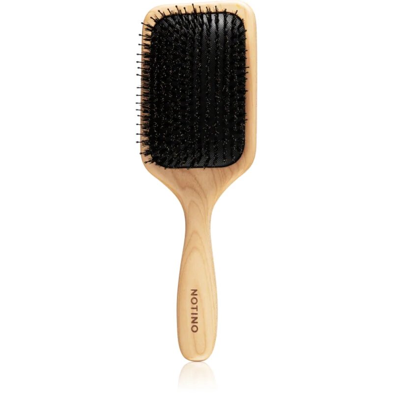 Notino Hair Collection Flat brush with boar bristles ravna krtača s ščetinami divjega prašiča 1 kos