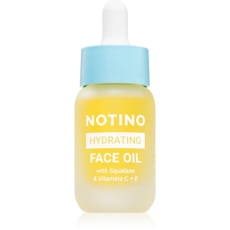 Notino Hydrating Face Oil with Squalane & Vitamins C + E posvetlitveno olje z vitaminom C 15 ml