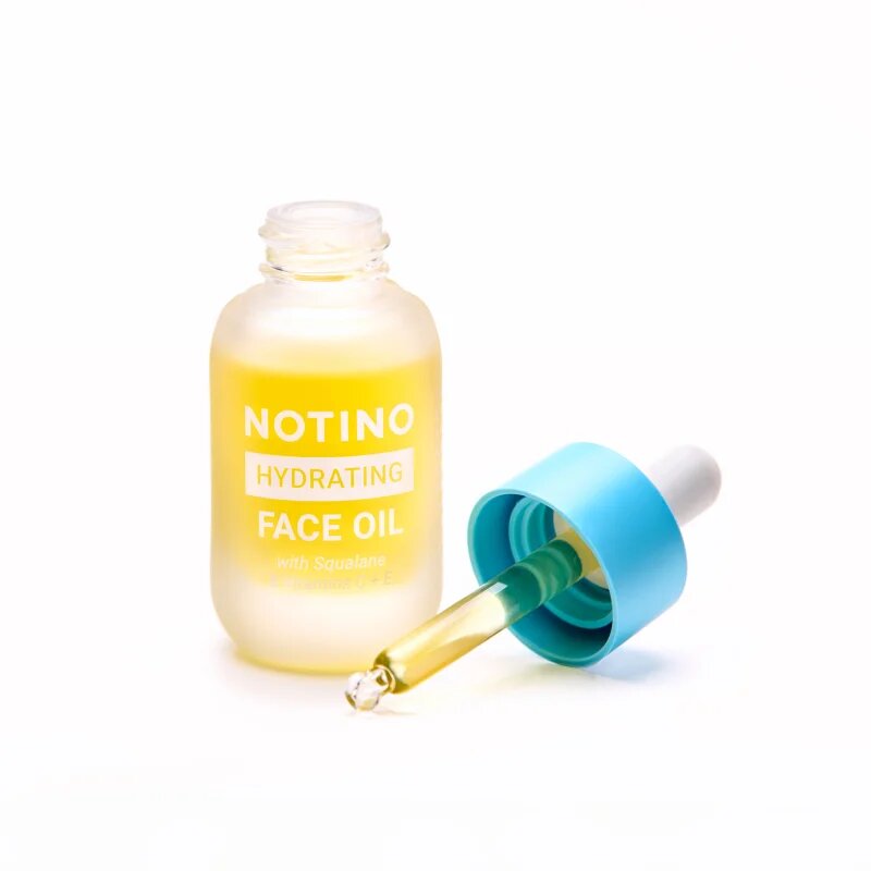 Notino Hydrating Face Oil with Squalane & Vitamins C + E posvetlitveno olje z vitaminom C 15 ml