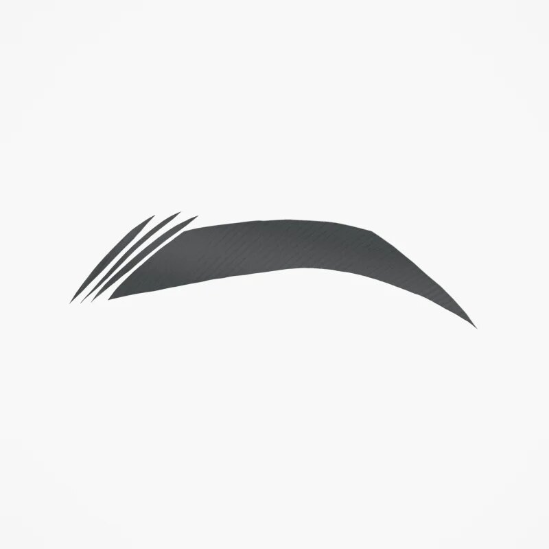 Notino Lifeproof Eyebrow Felt Pen vodoodporen flomaster za obrvi 06 Graphite 1 ml