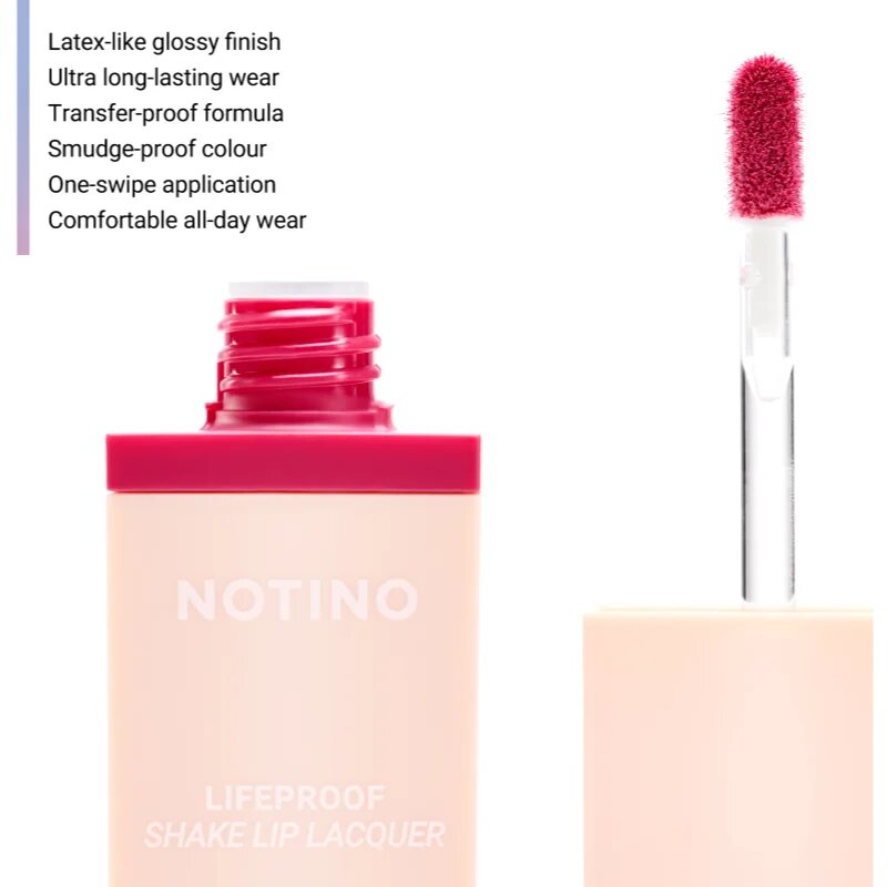 Notino Lifeproof Shake Lip Lacquer dolgoobstojna tekoča šminka s sijajem 275 Lovers Mark 5 ml