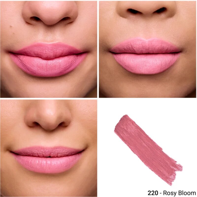 Notino Lifeproof Soft Matte Lip Stylo dolgoobstojna matna šminka s hialuronsko kislino 220 Rosy Bloom 2 g