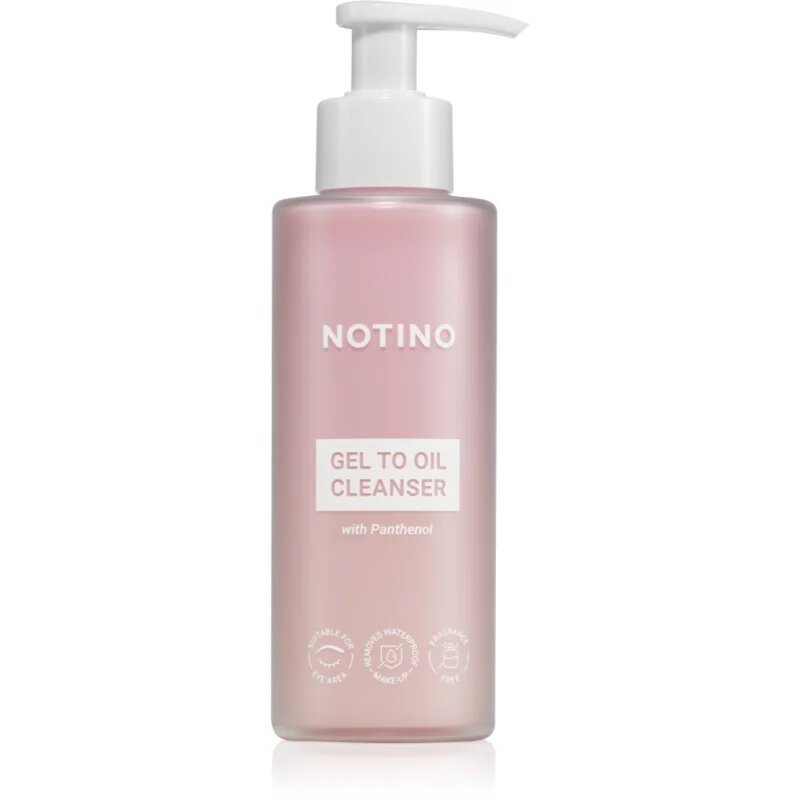 Notino Make-up Removing Gel to Oil Cleanser with Panthenol nežni gel za čiščenje in odstranjevanje ličil 190 ml
