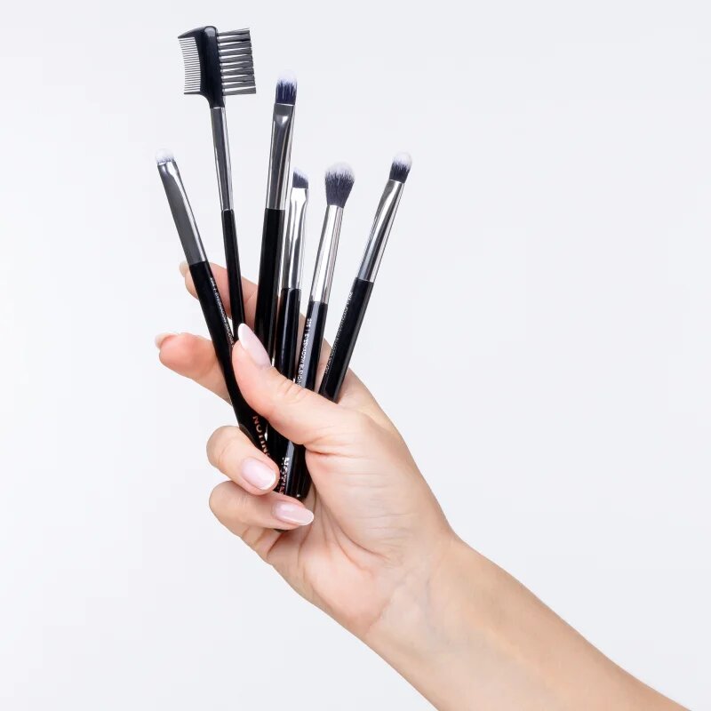 Notino Makeup Brushes Eye Area Professional Make-Up Brush Set set čopičev z etuijem