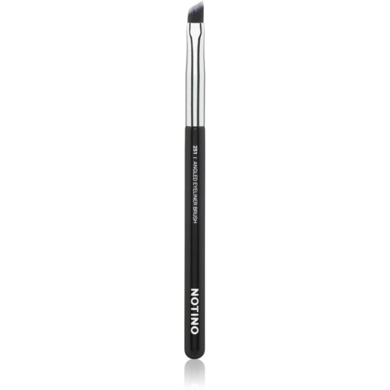 Notino Makeup Brushes Professional Angled Eyeliner Make-Up Brush 251 čopič za ličenje oči 1 kos