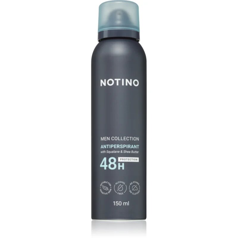 Notino Men Collection Antiperspirant 48h with Squalane & Shea Butter antiperspirant pršilo za moške 150 ml