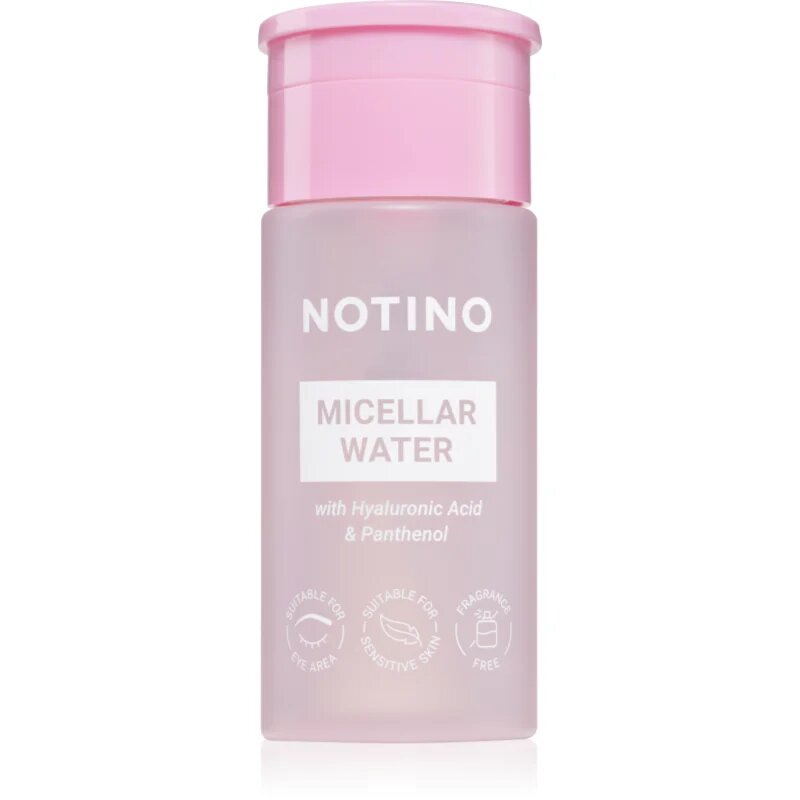 Notino Micellar Water With Hyaluronic Acid & Panthenol micelarna voda za občutljivo kožo z dozirno pumpico 100 ml