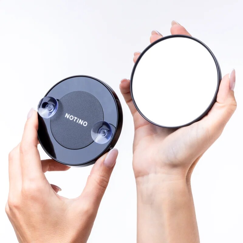 Notino Mirrors 10x Magnifying Mirror povečevalno ogledalce s priseskom 10x magnification 1 kos