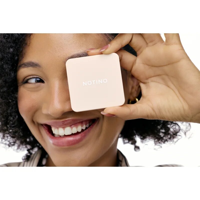 Notino Mirrors Magnifying Compact Mirror kozmetično ogledalce Beige 1 kos