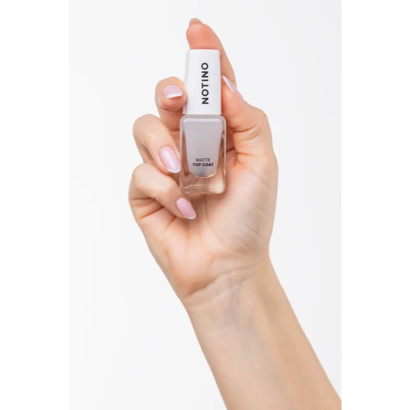 Notino Nail Care Matte Top Coat nadlak za nohte 10 ml