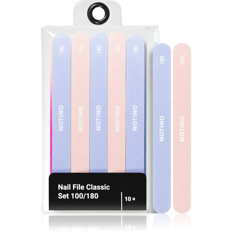 Notino Nail File Classic Set 100/180 set pilic