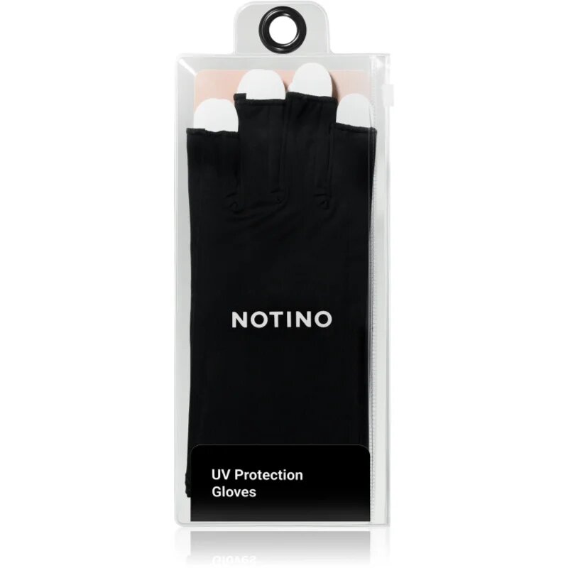 Notino Nail Tools UV Protection Gloves UV zaščitne rokavice Black 1 kos