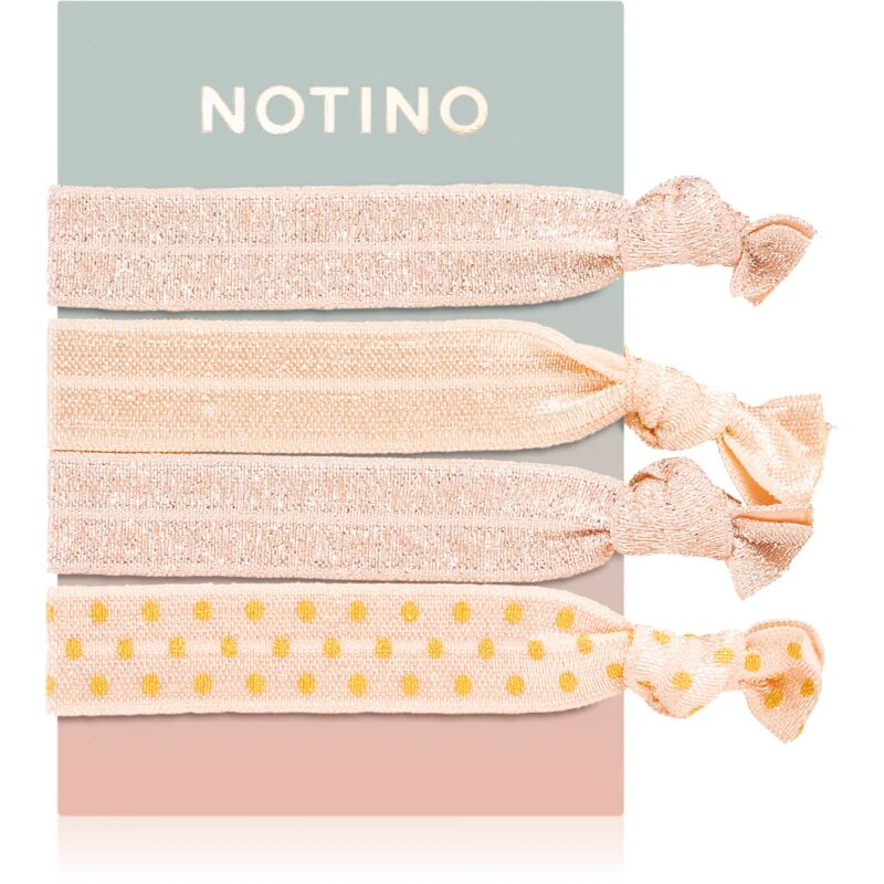 Notino Pastel Collection Hair elastics elastike za lase Orange 4 kos