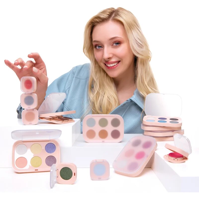Notino Powder Eyeshadow Matte mat senčila za oči Alabaster 1.65 g