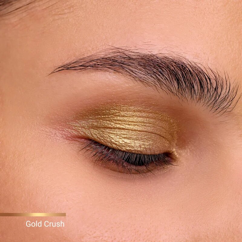 Notino Powder Eyeshadow Shimmer bleščeča senčila za oči Gold Crush 1.5 g