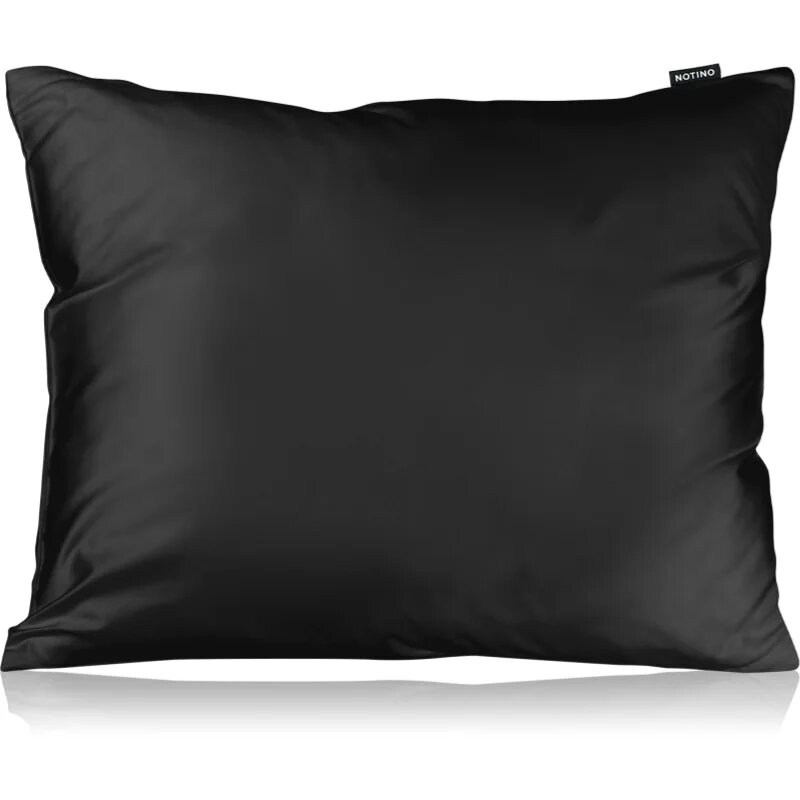 Notino Silk Collection Pillowcase svilena prevleka za vzglavnik Black 50x60 cm