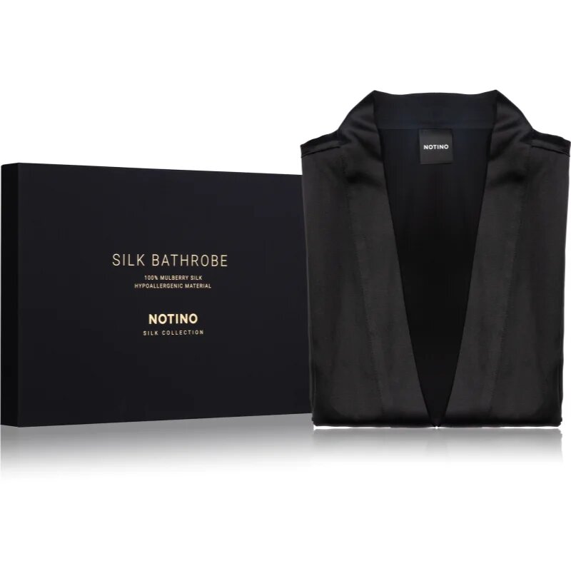Notino Silk Collection Silk Bathrobe svilen kopalni plašč