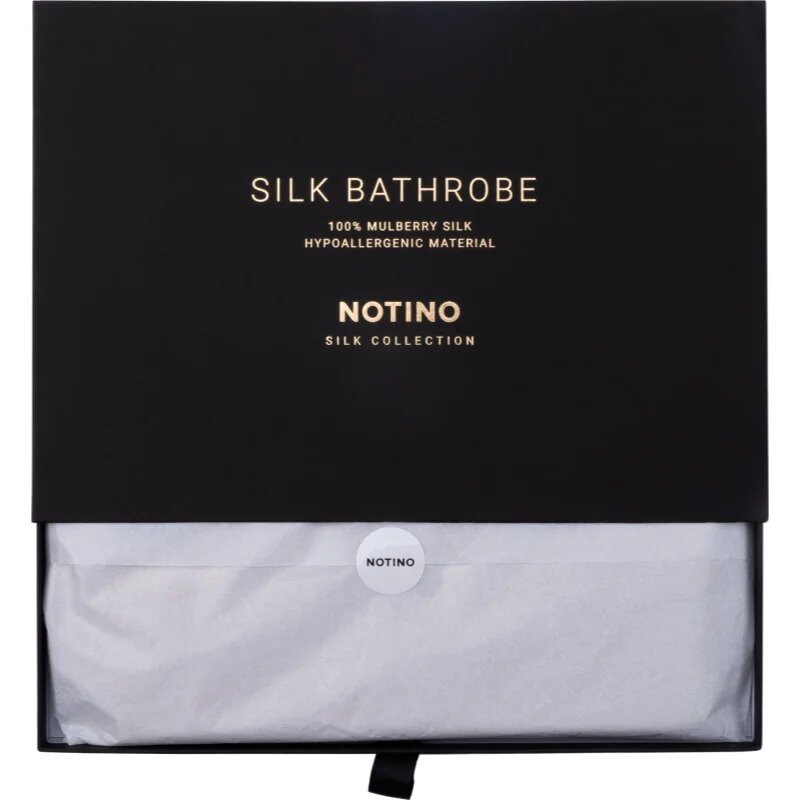 Notino Silk Collection Silk Bathrobe svilen kopalni plašč
