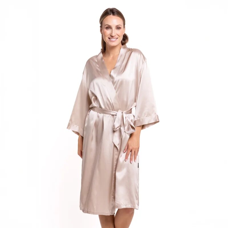 Notino Silk Collection Silk Bathrobe svilen kopalni plašč 1 kos