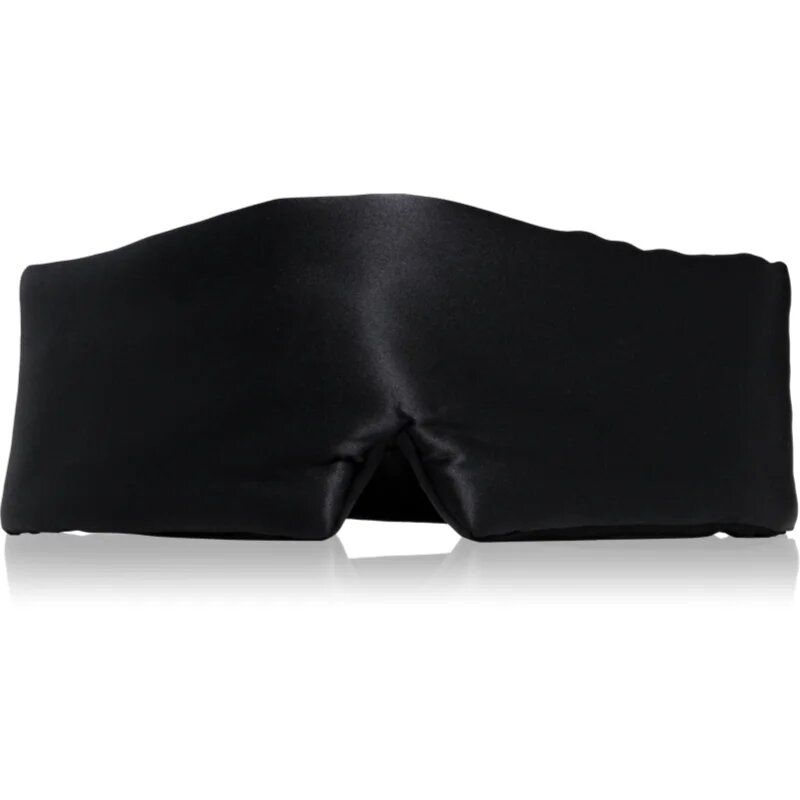 Notino Silk Collection Travel Sleeping Mask Black potovalna maska za spanje iz svile Black 1 kos