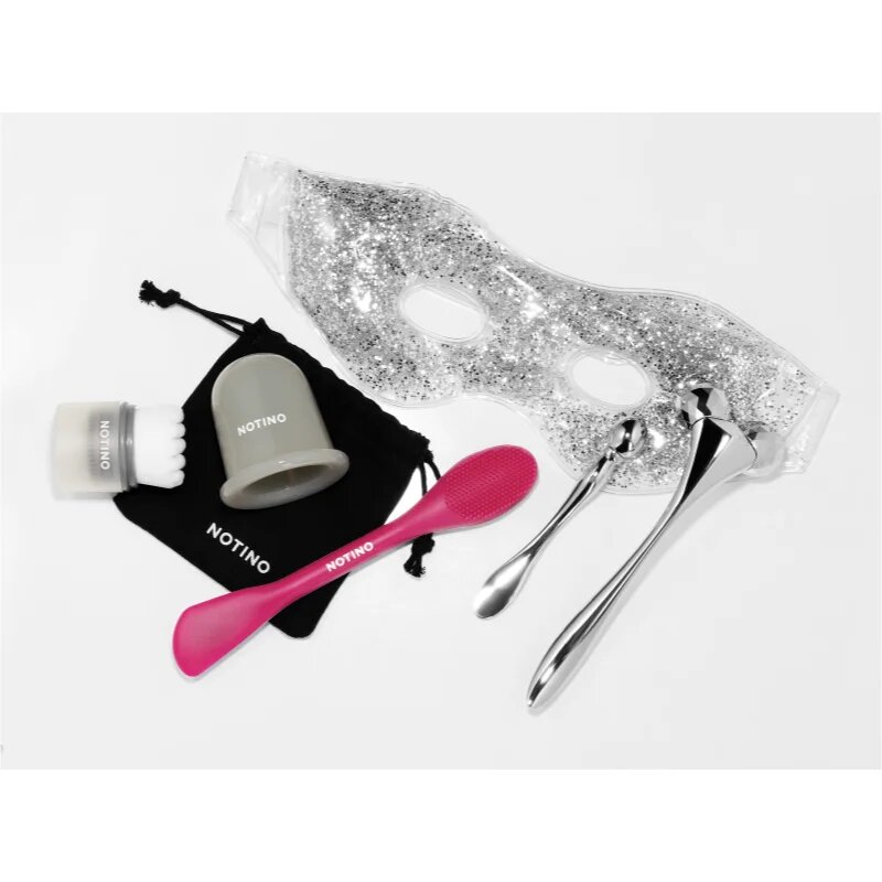 Notino Spa Collection Double-sided cleansing brush čistilna krtačka za obraz Grey