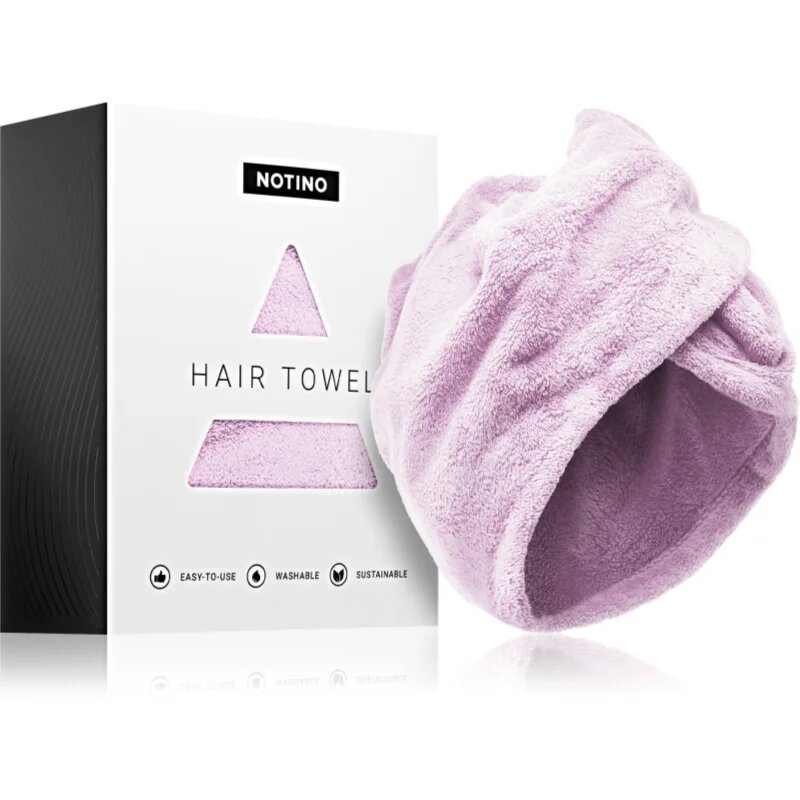 Notino Spa Collection Hair Towel brisača za lase Lilac 1 kos