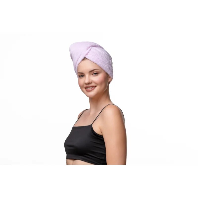 Notino Spa Collection Hair Towel brisača za lase Lilac 1 kos