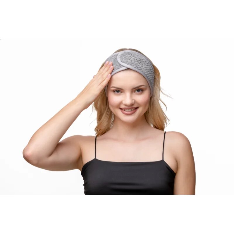 Notino Spa Collection Headband kozmetični trak za glavo odtenek Grey 1 kos