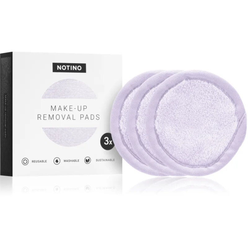 Notino Spa Collection Make-up removal pads blazinice za odstranjevanje ličil odtenek Lilac 3 kos