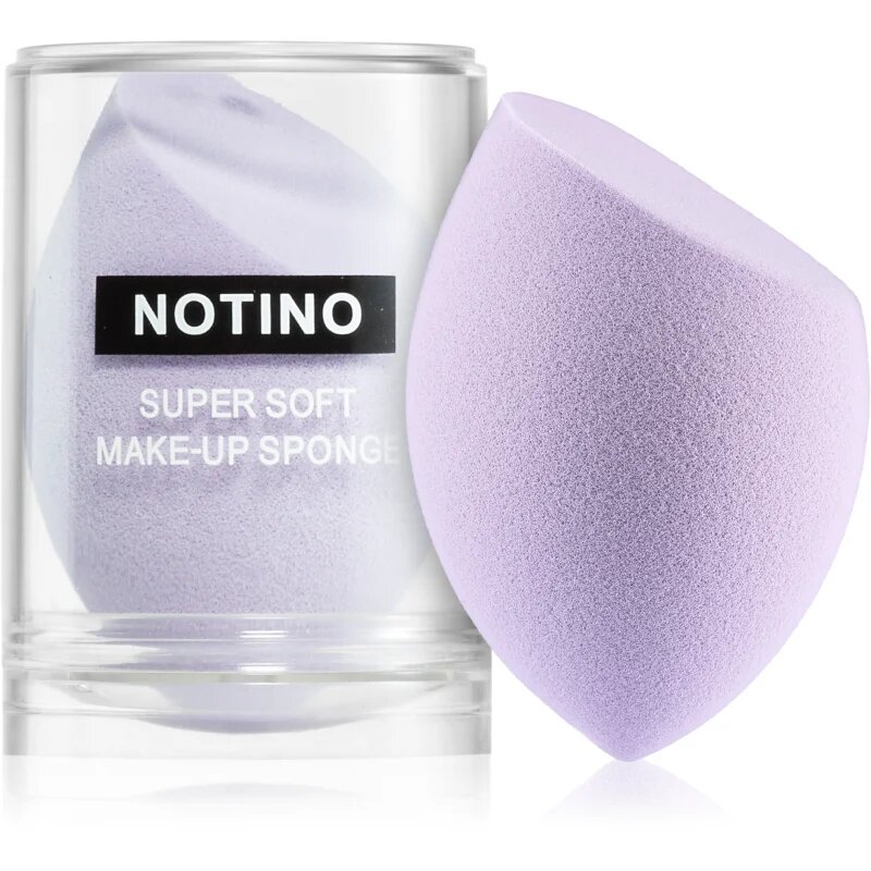 Notino Super Soft Make-Up Sponge precizna gobica za tekoči puder Lavender 1 kos
