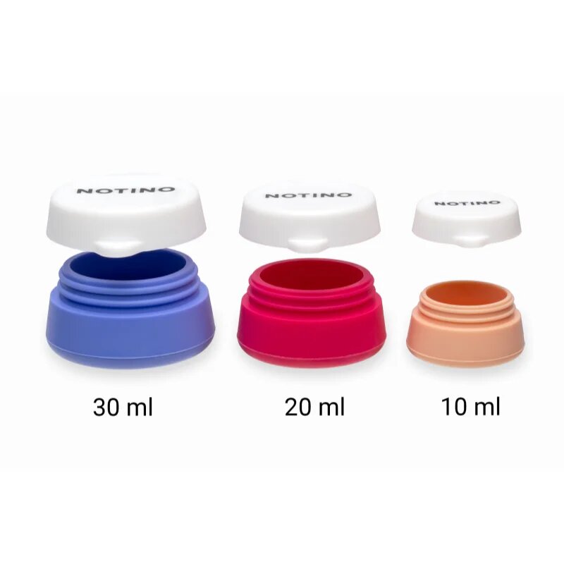 Notino Travel Collection Silicone Travel Jars Set potovalne stekleničke