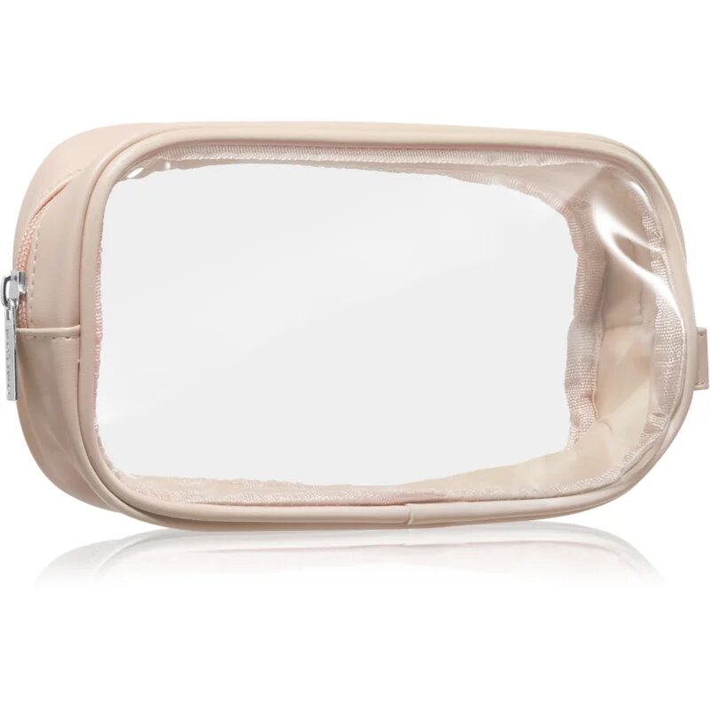 Notino Travel Collection Small Clear Organizer prozorna kozmetična torbica transparenten (M)transparentna (F)transparentno (N) S Beige 20x10x5 cm 1 ko