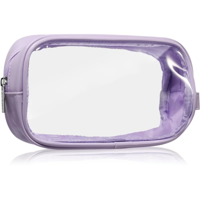 Notino Travel Collection Small Clear Organizer prozorna kozmetična torbica transparenten (M)transparentna (F)transparentno (N) S Purple 20x10x5 cm 1 k